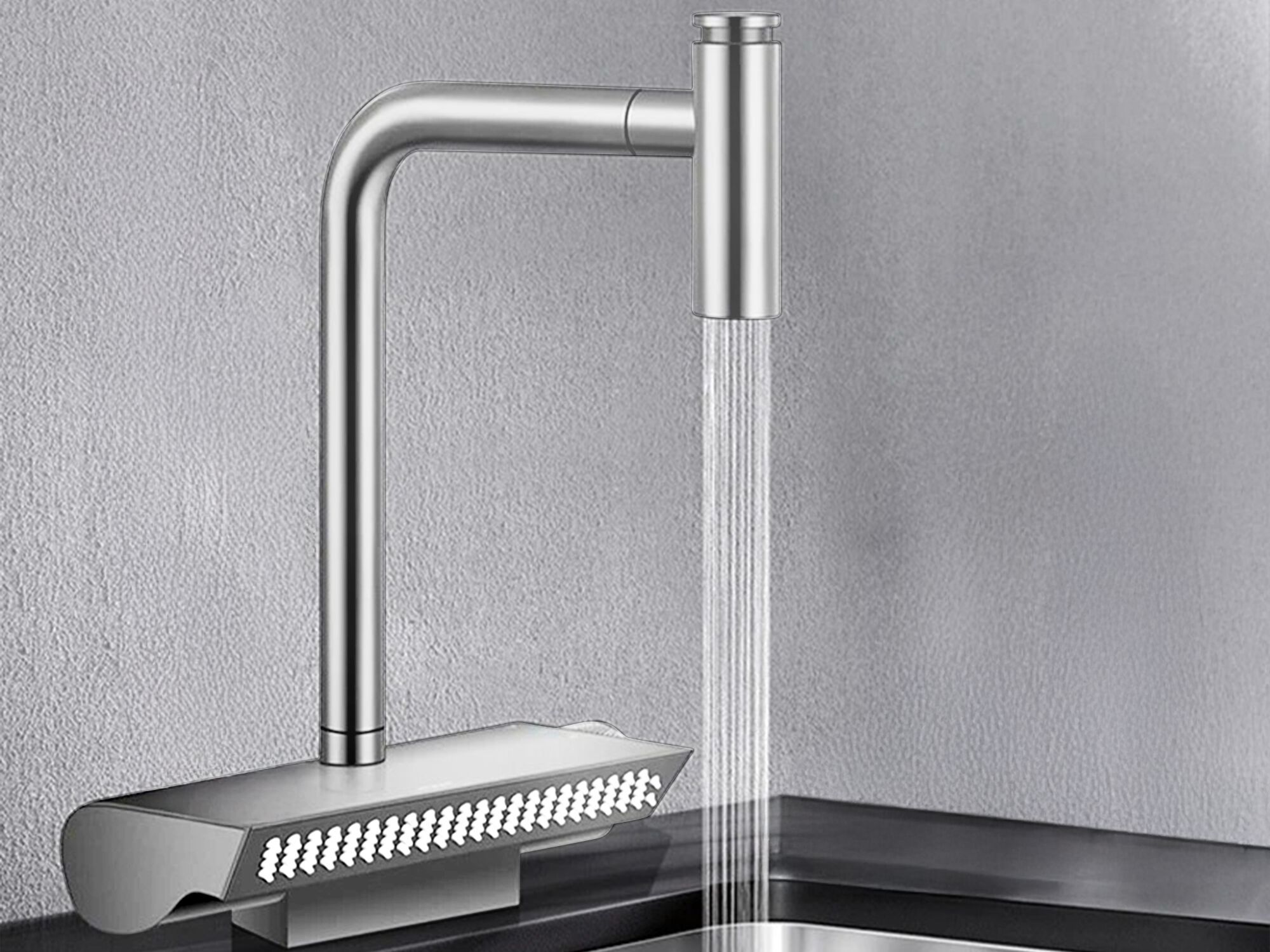 Однорычажный смеситель для кухни с выдвижным ручным душем Fontana Showers LORO ARCH-00058789