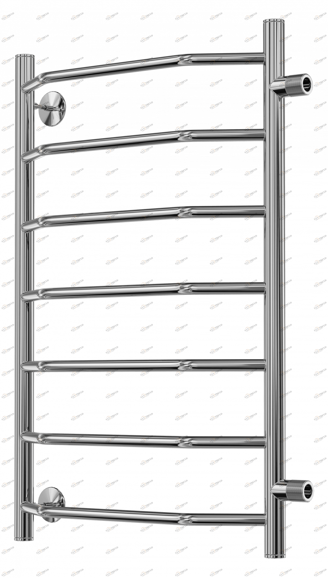 4670030725165 ЭКОНОМ Виктория П7 500х796 б/п 600 Полотенцесушитель TERMINUS RAL 9003 матовый