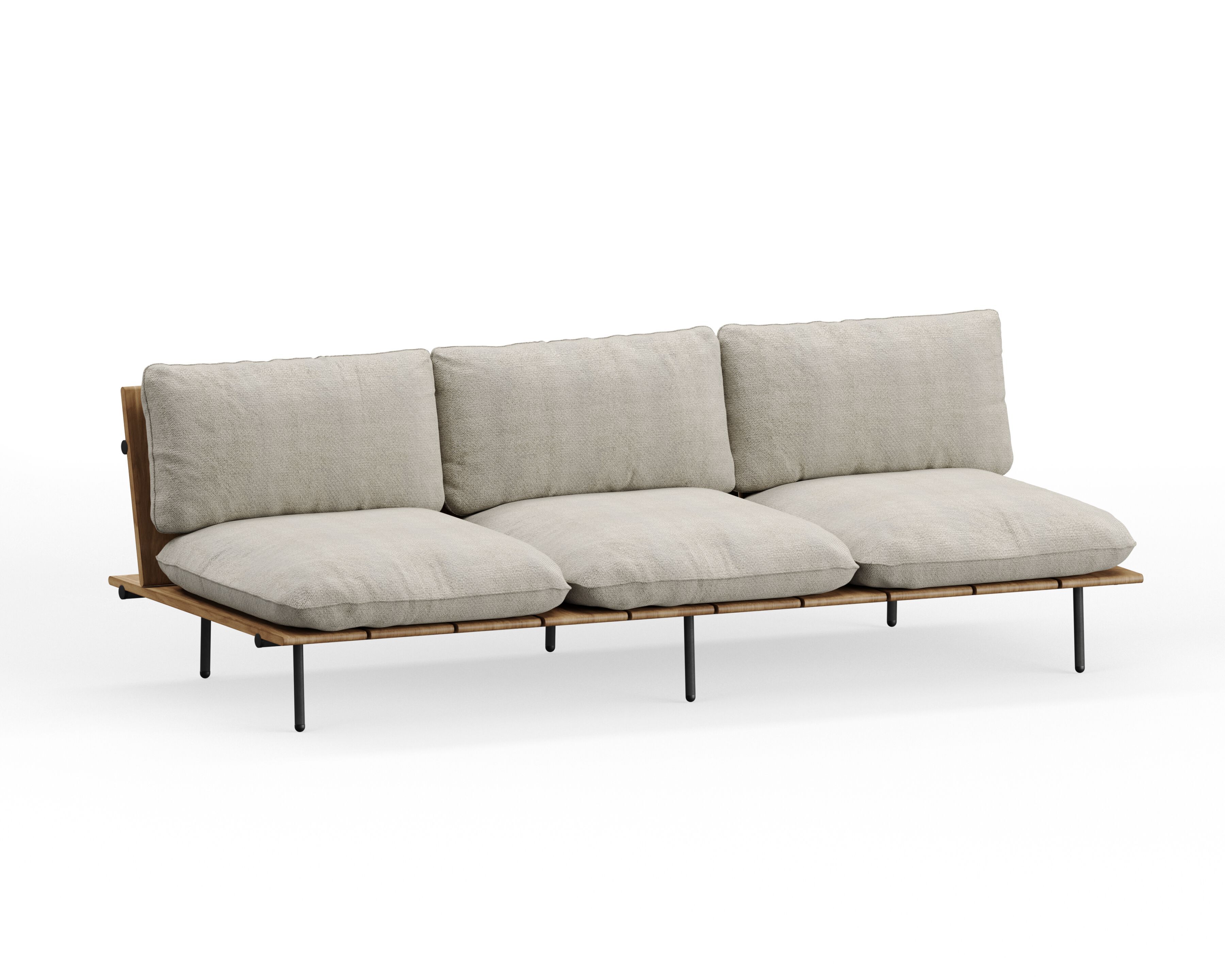 3-местный садовый диван Bivaq нами ARCH-00125859 - Вид №2