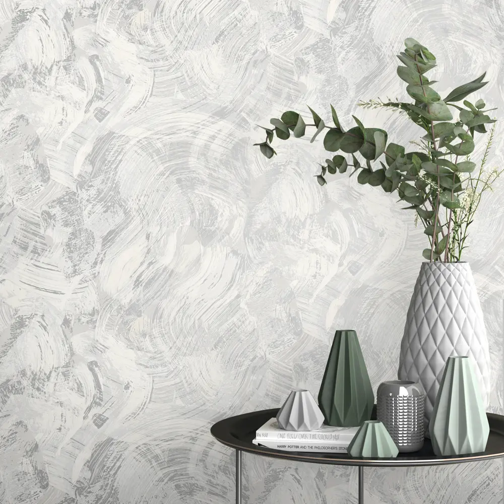 Обои флизелиновые Wall Up Canyon серые 1.06 м 649819 STLM-2170294 - Вид №3