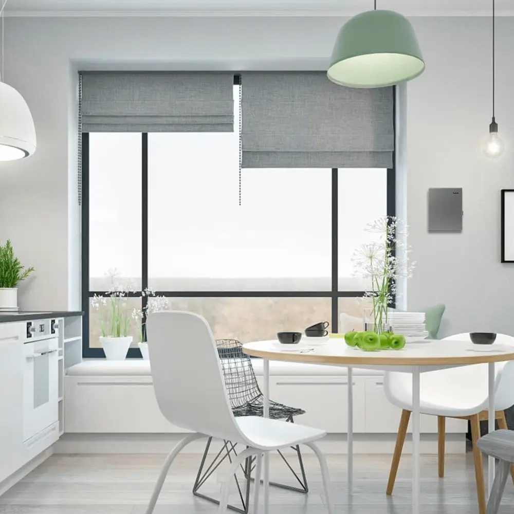 Приточный клапан Vakio Kiv New Space Gray 35 дБ 60 м3/ч цвет серебристый 88718431 STLM-2187986  - Вид №3