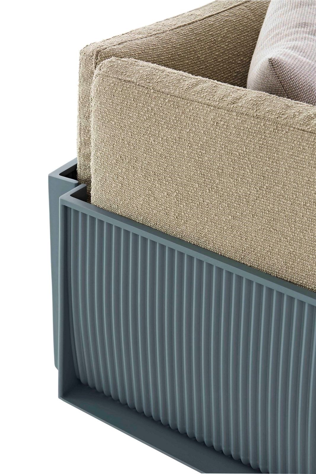 Садовый стул из ткани и алюминия с термокрытием GANDIABLASCO Onde ARCH-00136154 - Вид №24