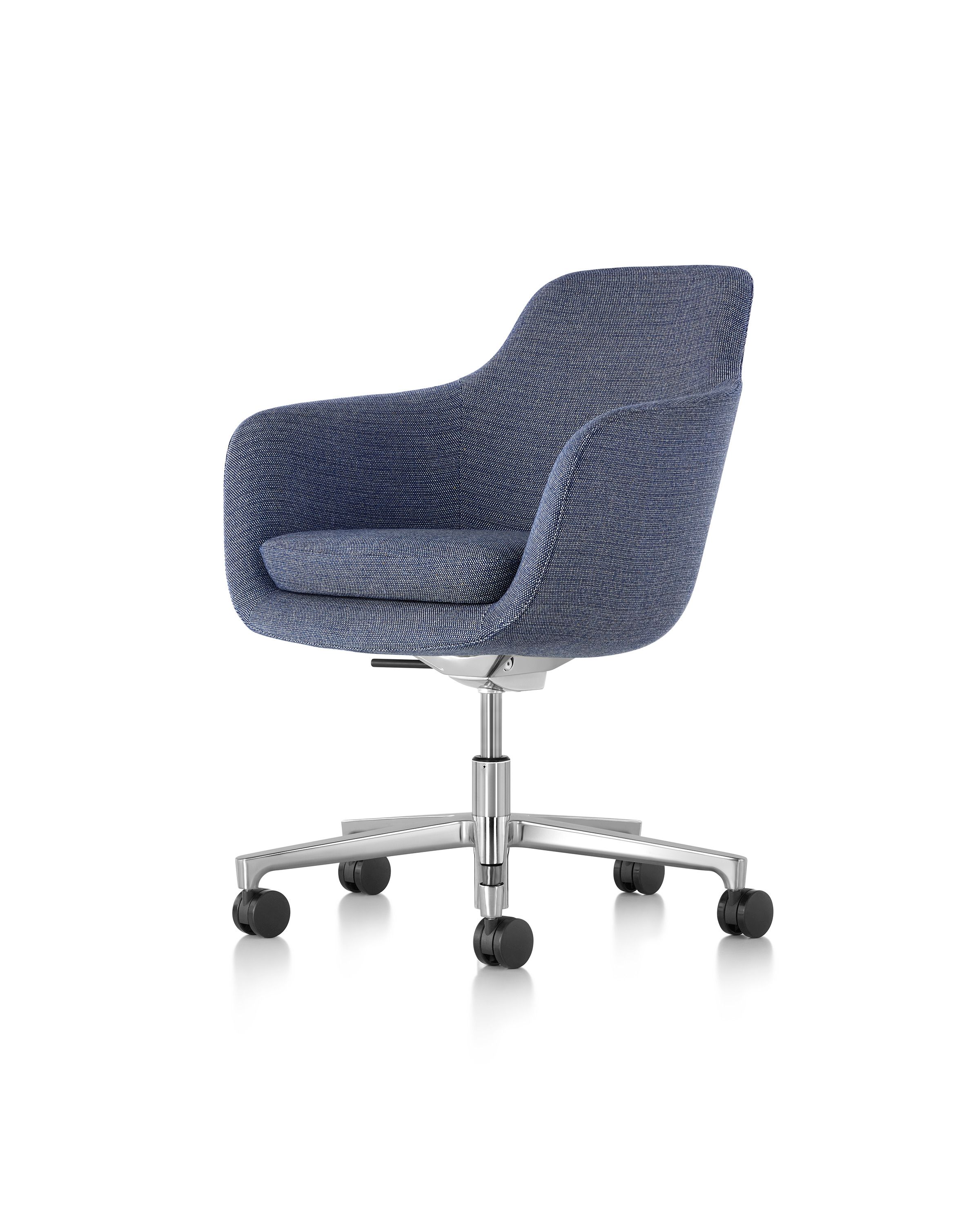Ткань поворотный операционный офисный стул с колесами Herman Miller Saiba ARCH-00053276 - Вид №22