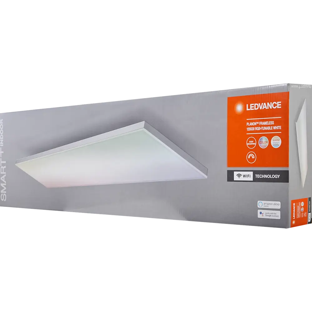 Безрамный накладной светильник WiFi 40 Вт IP20 RGBW, 120X30 мм, 3300 Лм LEDVANCE STLM-2061479 - Вид №16