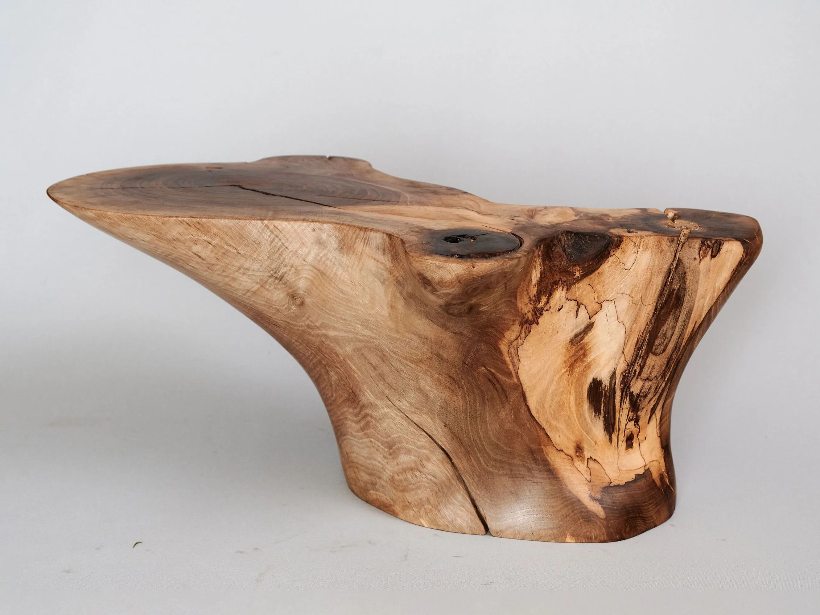 Низкий журнальный столик из грецкого ореха Logniture Leszy ARCH-00153020