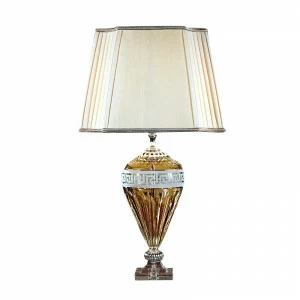 Настольная лампа NCL 003 Amber/Silver от Jago JAGO ВАЗА 244520 Белый;серебро