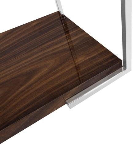 FRATO Прямоугольная консоль из нержавеющей стали и дерева  Ffu090004aad  - Вид №1