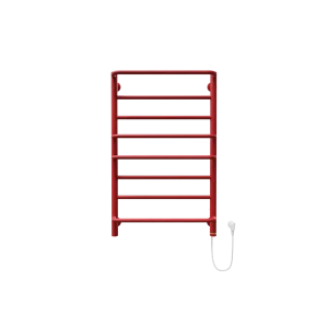 Полотенцесушитель электрический Вармо Альтаир П8 500x830 мм 115 Вт с терморегулятором лесенка цвет красный