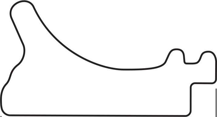 BY 7625 Зеркало в багетной раме - белый с серебром 60 mm EVOFORM Definite - Вид №4