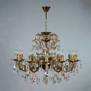 Подвесная люстра Ambiente Alicante 8888/12 PB Tear drop бронза AMBIENTE ДИЗАЙНЕРСКИЕ, ALICANTE 188206 Бронза