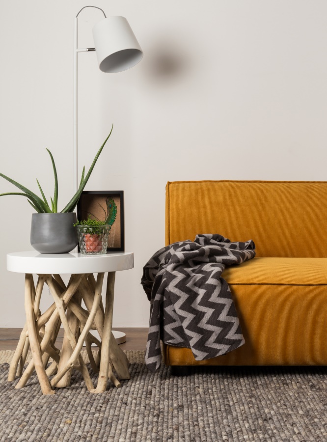 Лампа напольная Buckle Head, белая Zuiver 5002039 - Вид №3