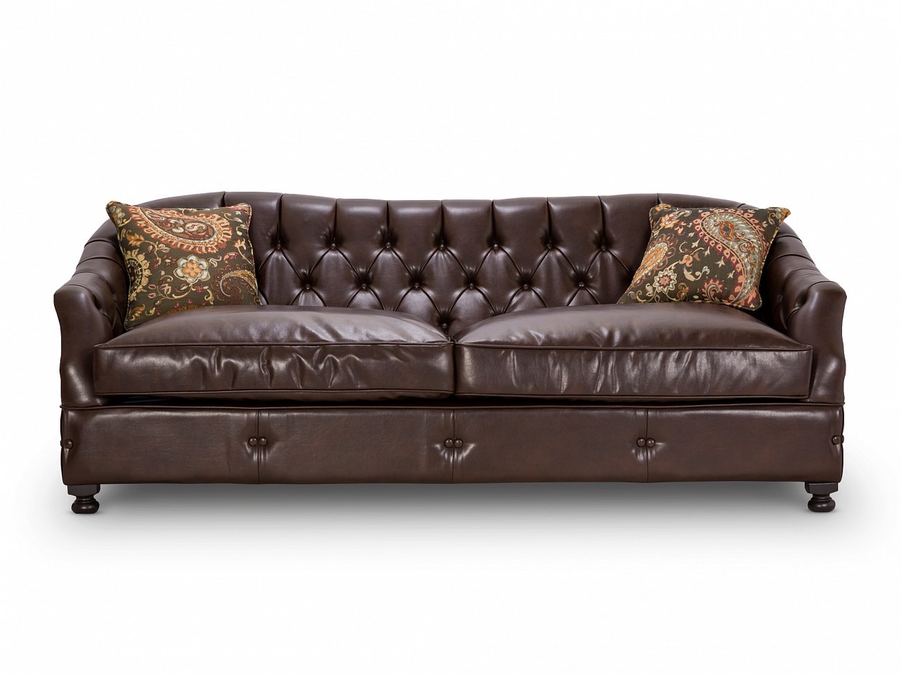 Диван Viscontin прямой коричневый KELLY LOUNGE ДИЗАЙНЕРСКИЕ 045509 Коричневый  - Вид №1