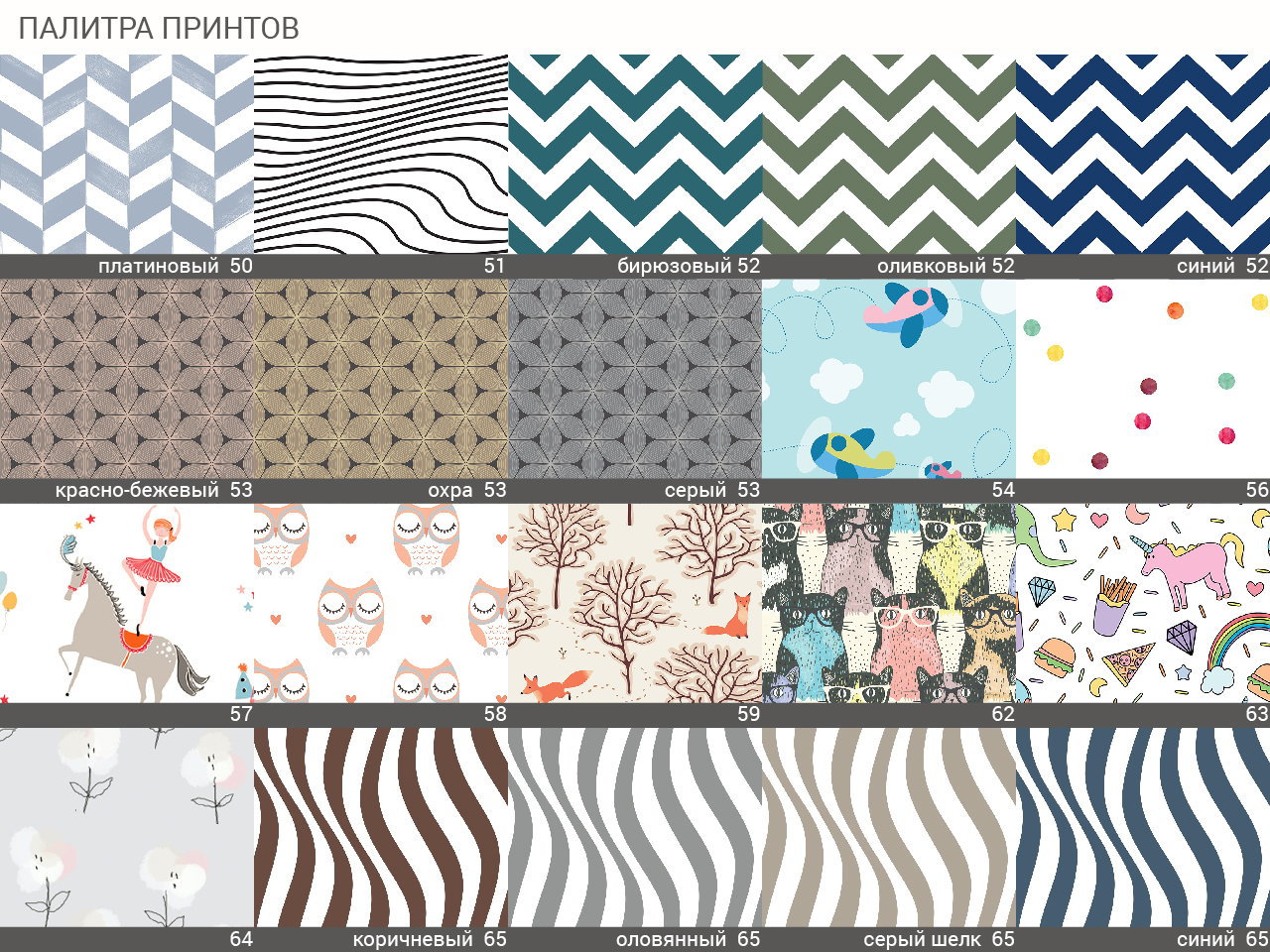 Комод высокий с рисунком "Принт 058" Thimon THE IDEA КОМОДЫ THIMON 209990 Бежевый;белый  - Вид №4