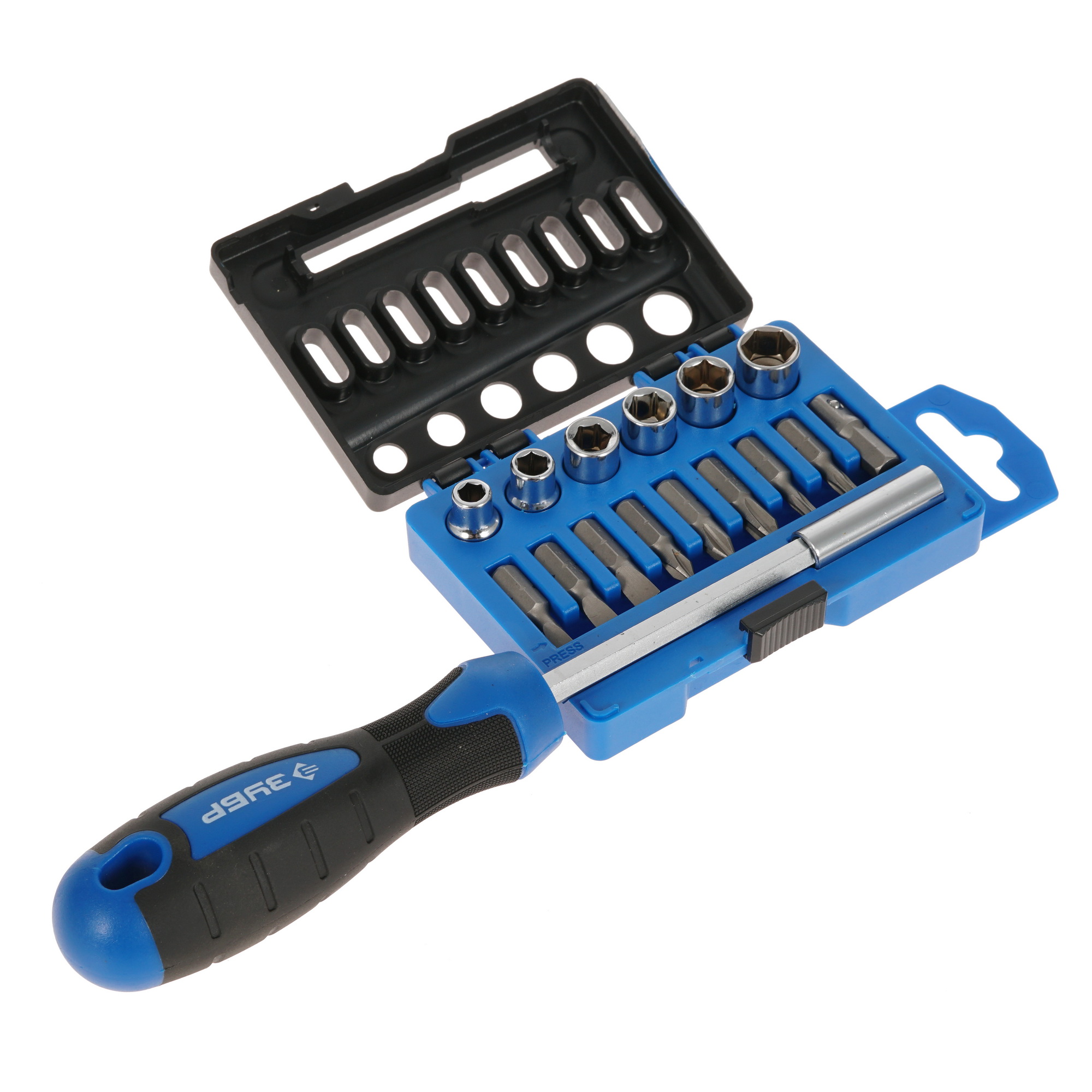 Отвертка с насадками/битами ЗУБР ПРОФЕССИОНАЛ 25216 8167900 STDN-0059130