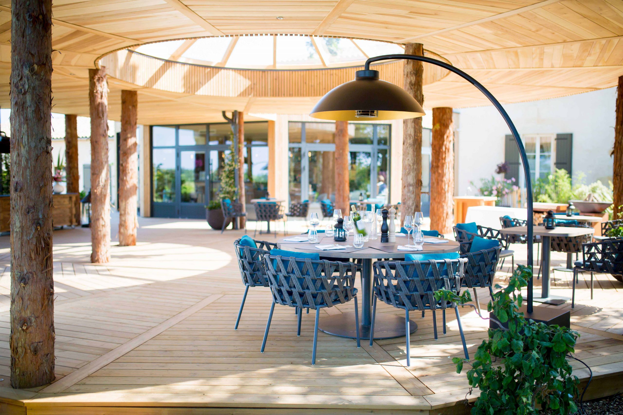 HEATSAIL DOME Уличный обогреватель инфракрасный с освещением напольный. - Вид №7