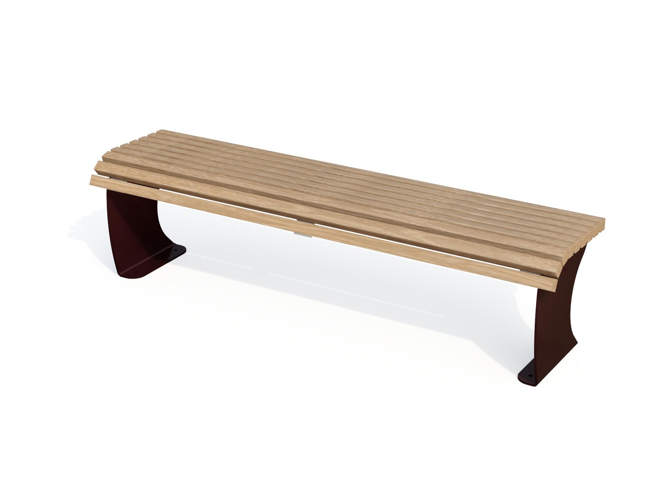 Деревянная скамья без спинки Studio Città SHARK ARCH-00034949