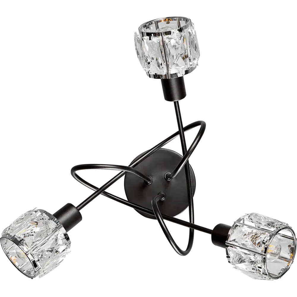 Люстра De City Акцент - современный потолочный светильник с тремя плафонами 88038459 STLM-0915620 - Вид №3