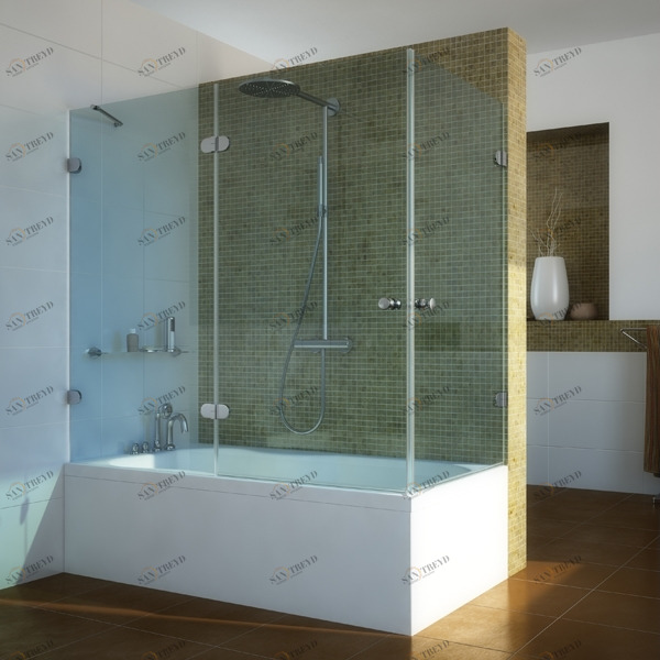 7080X160170GV003A Душевое ограждения на борт вынны GUTEWETTER Германия LUX