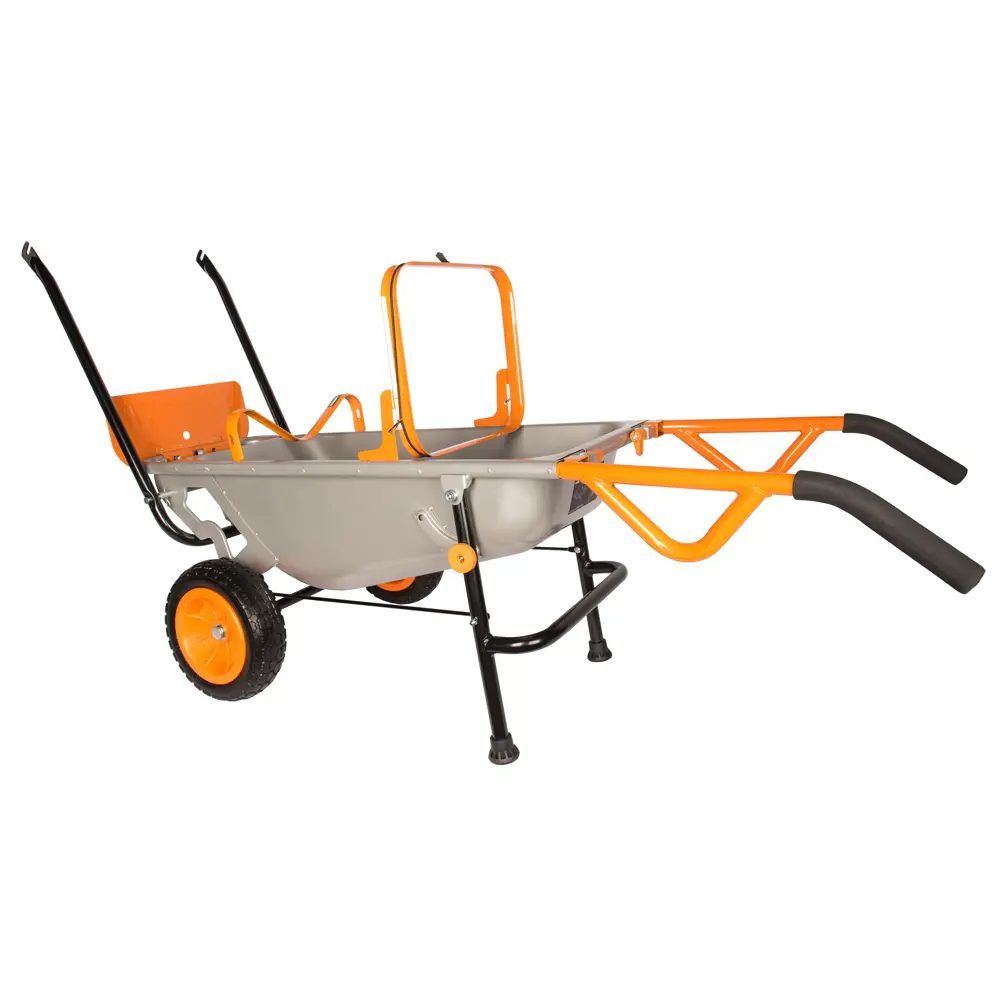 Тачка садовая двухколесная 135 кг/67 л WORX WG050 Aerocart STLM-2038935