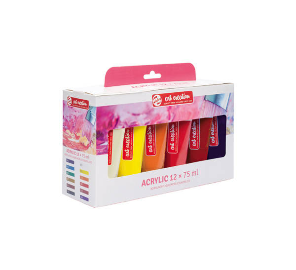 3582812M Краска акриловая Набор акриловых красок Art Creation 12цв*75мл 75 мл Royal Talens 