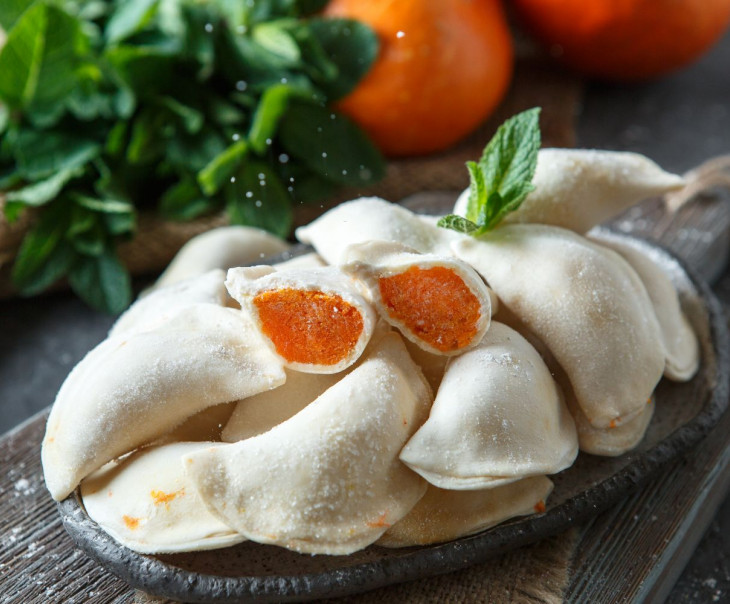 4718 Вареники с тыквой Зинаида и Сергей Белан Вкусляндия  - Вид №1