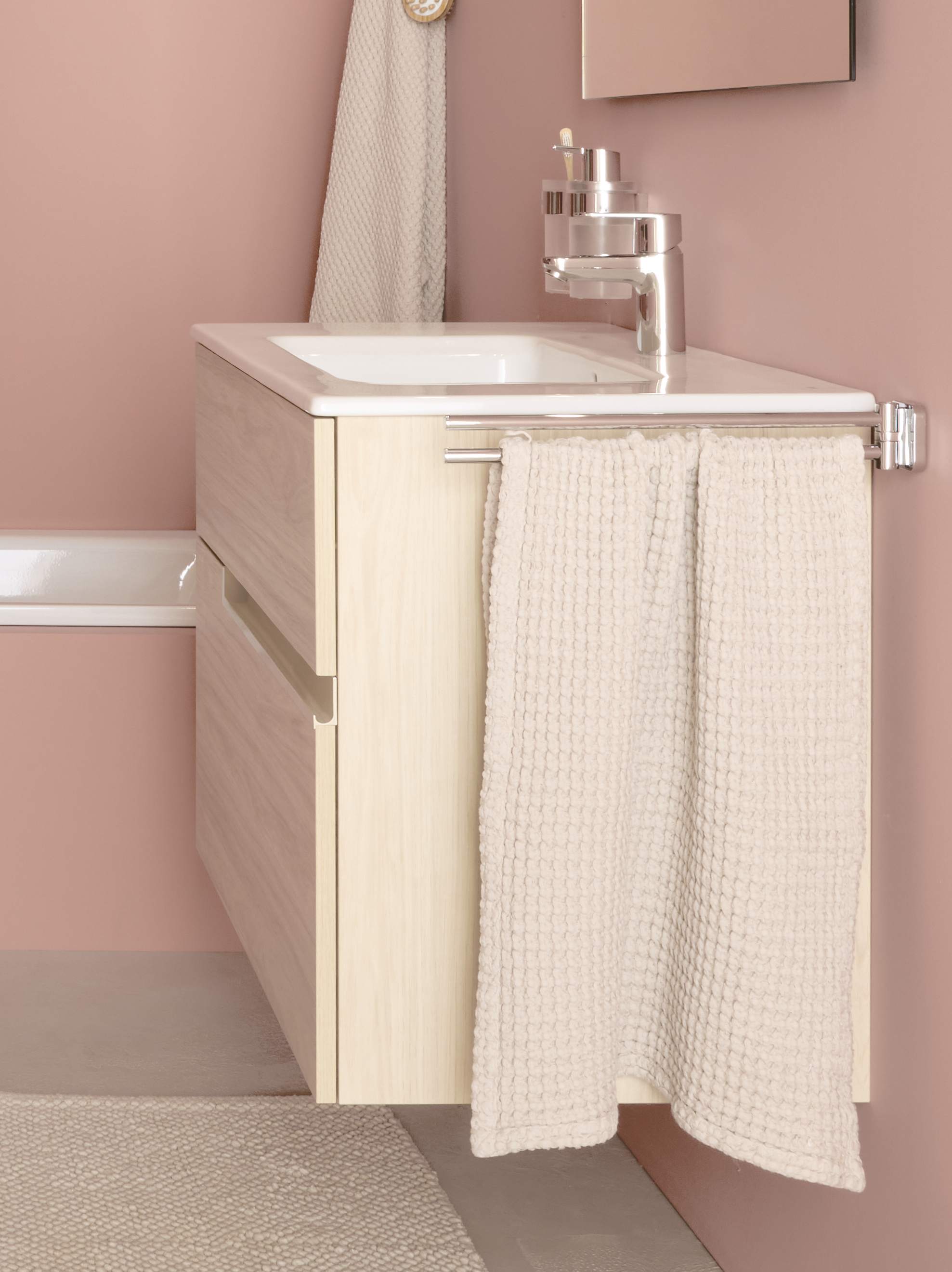 Деревянный умывальник с зеркалом Roca Victoria-N ARCH-00113358 - Вид №1