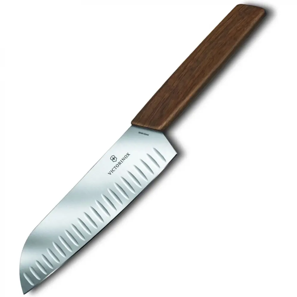 91358057 Кухонный нож сантоку Victorinox лезвие 17 см цвет орех STLM-0874612