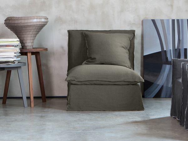 Gervasoni Модульное кресло со съемным чехлом Ghost sun-id-1455320 - Вид №3