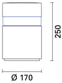 iGuzzini Светодиодный столбик из литого алюминия Iway sun-id-1477996 - Вид №11