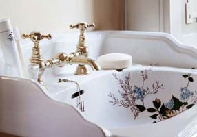 Gentry Home Таз большой белый Victorian Белый GH102882 - Вид №1