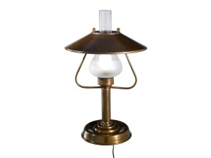 Латунная светодиодная настольная лампа