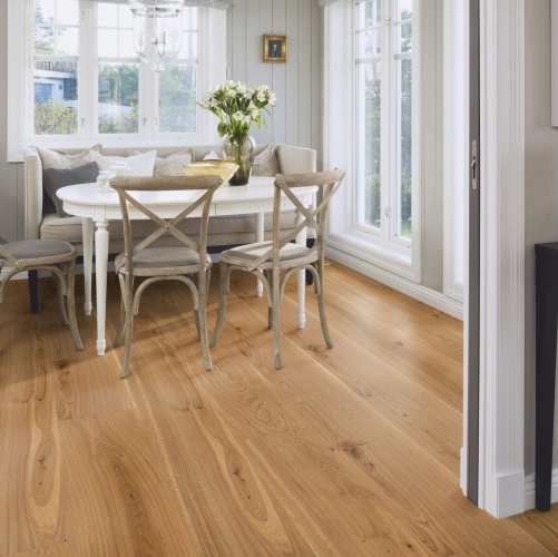 Инженерная доска Boen Chalet Traditional Live Natural Неированная Дуб Натур (Гладкая) 2000-4000х200 мм EICX4KFD - Вид №14