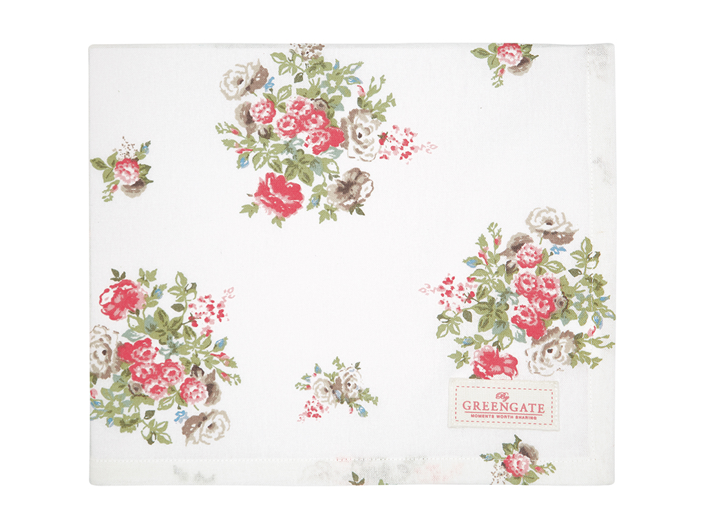 COTTAB100PET0102 Скатерть Petricia White 100x100 См Greengate MSSS2021 