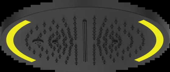 Насадка для душа 57878 299 Gessi Colour МАТОВО-ЧЕРНЫЙ