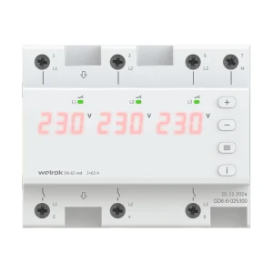 Реле напряжения Welrok D6-63