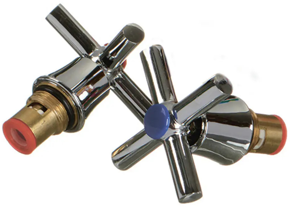 93720065 Комплект для смесителя маховик Neo+кранбукса 1/2" Melodia della vita MKP38106C по 2 шт STLM-0802187