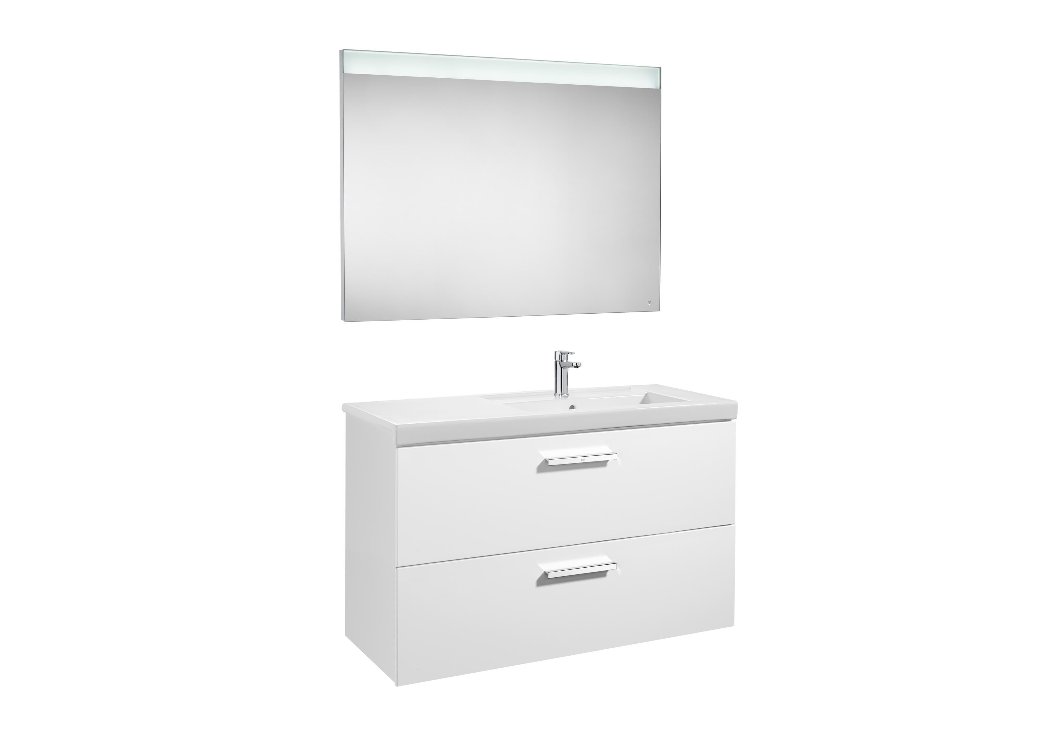 Подвесной шкаф для умывальника с зеркалом Roca Prisma ARCH-00012351 - Вид №20