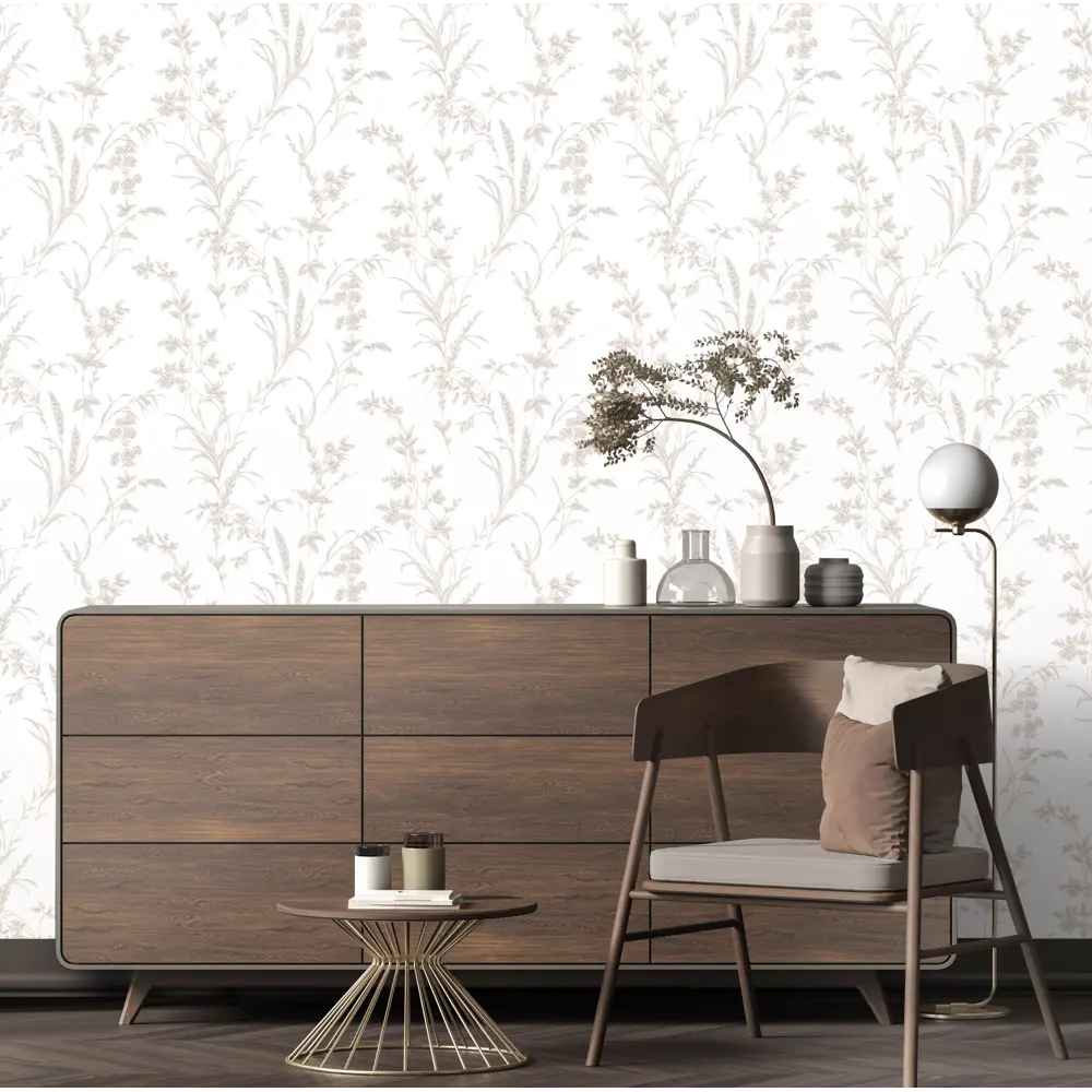 Обои флизелиновые Артекс Злата 1 белые 1.06 м 11426-01 STLM-2141770 - Вид №5