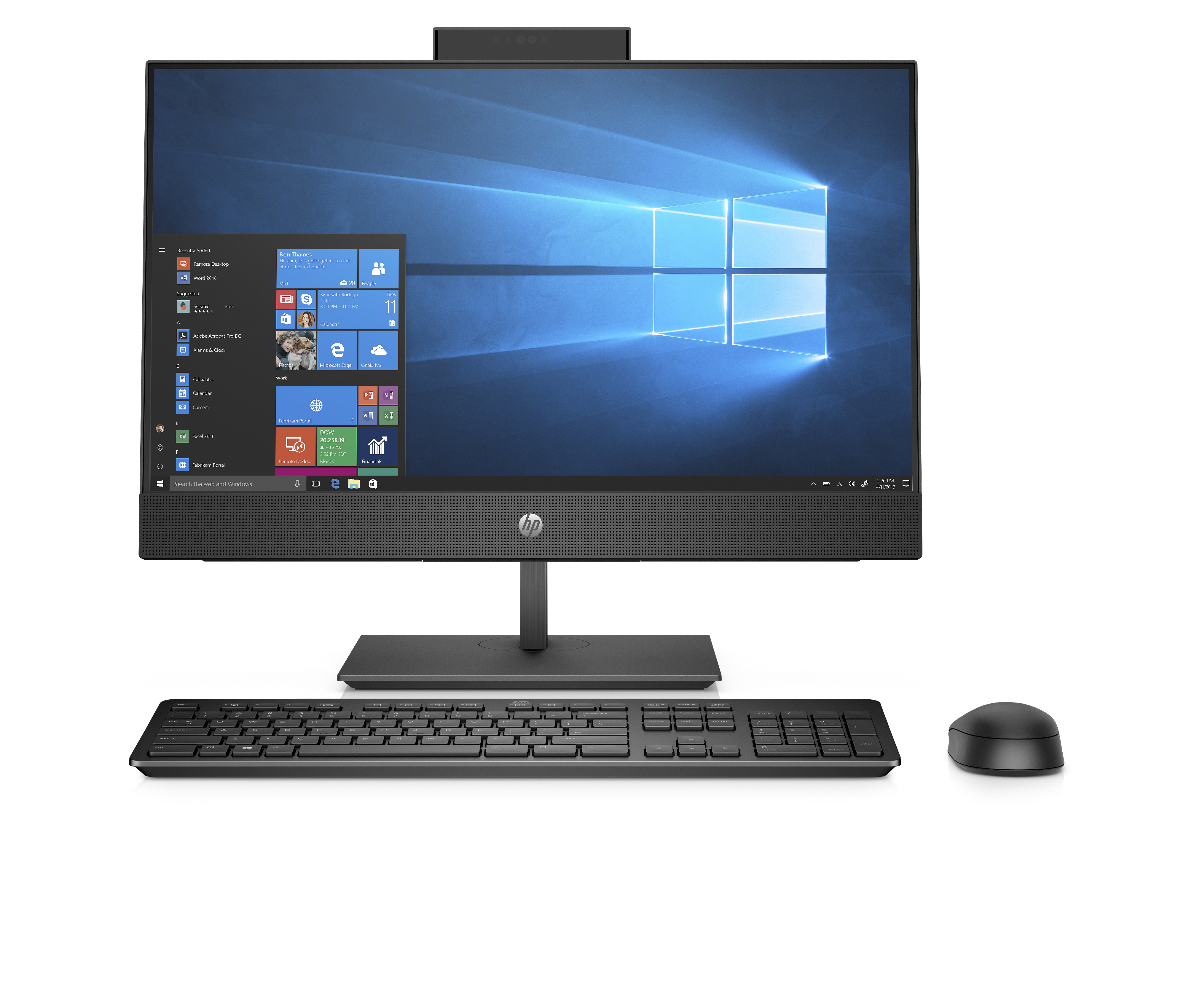 8PG98ES#ACB proone 440 g5 aio 23.8"(1920x1080 ips)/intel pentium g5420t(3.2ghz)/8192mb/256pcissdgb/dvdrw/wifi/war 1y/w10pro + dp port, has stand / vesa plate dib, spec HP Santreyd  - Вид №1