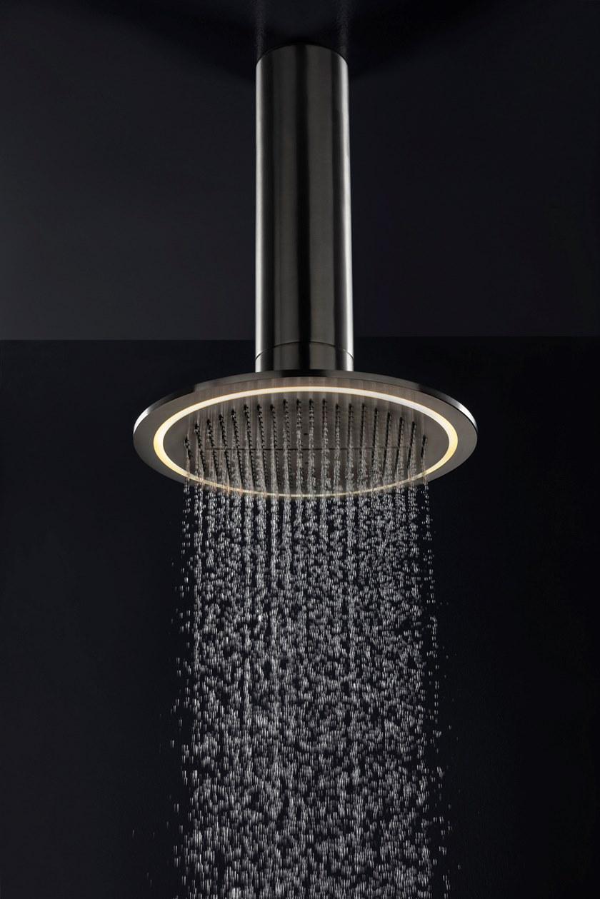 ZAZZERI Светодиодная лейка для душа из нержавеющей стали Jk21 sun-id-1350056 - Вид №3