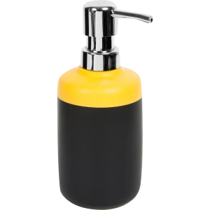 Дозатор для жидкого мыла Keila цвет чёрный/жёлтый
