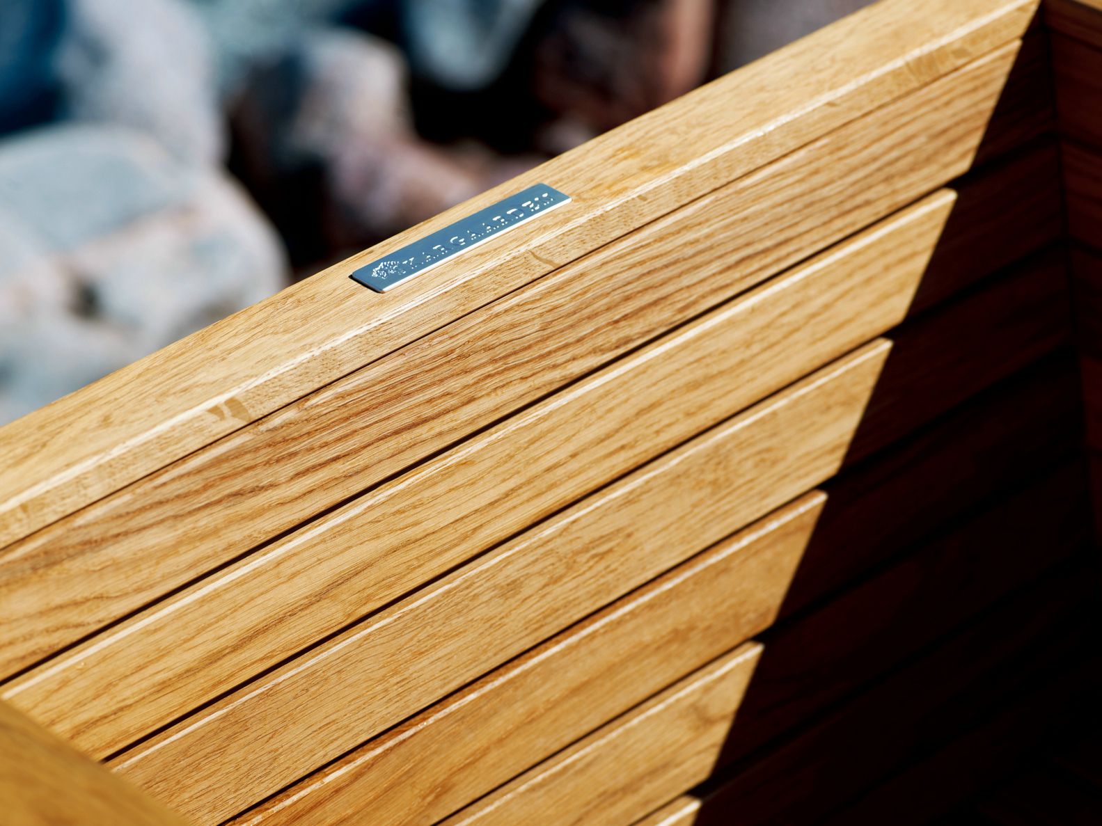 Садовый диван из тикового дерева Skargaarden Häringe ARCH-00143543 - Вид №9