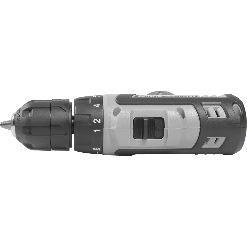 Дрель-шуруповерт аккумуляторная Интерскол ДА-10/12Л, 12 В Li-ion 2x1.5 Ач STLM-2008338 - Вид №2