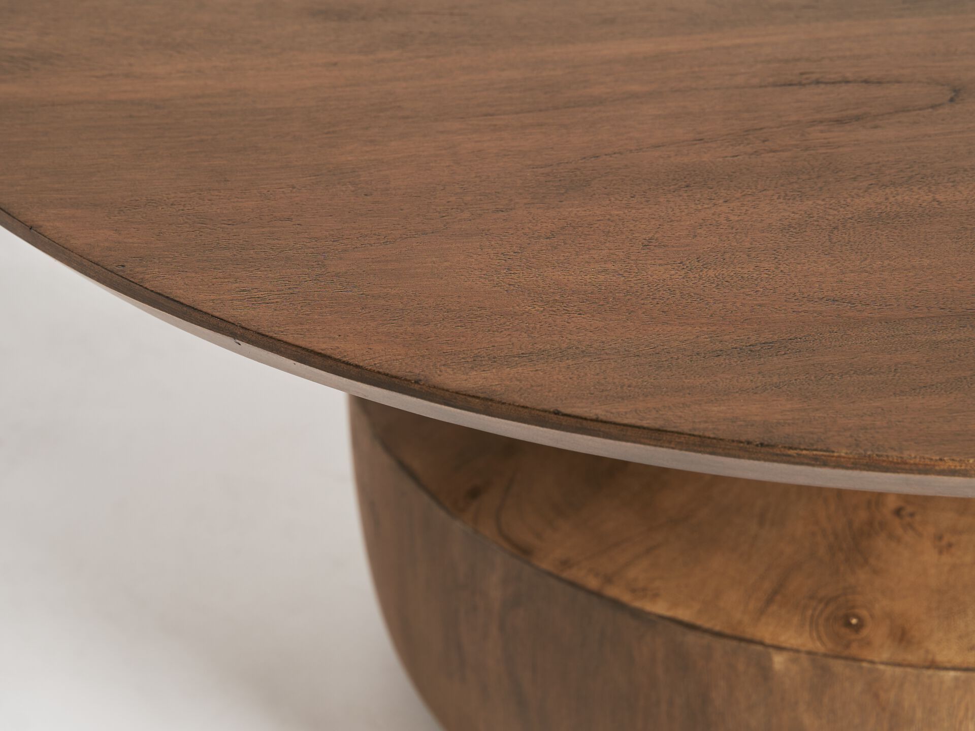 Круглый журнальный столик из манго Vical Home BEAUNE ARCH-00071181 - Вид №3