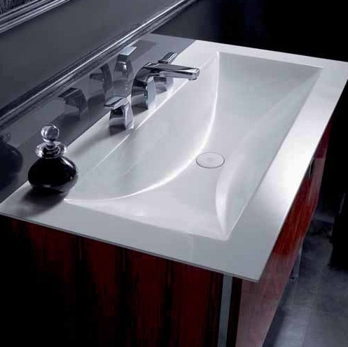 Композиция № 1 Diva Collection комплект мебели для ванной комнаты Burgbad 3302 - Вид №1