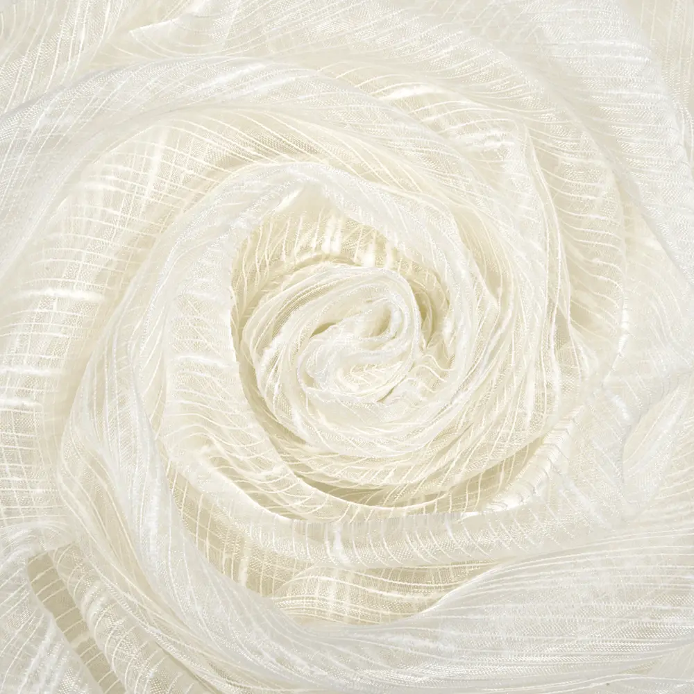 Тюль на ленте «Дождик», 250x260 см, полоски, цвет шампань AMORE MIO STLM-2206388 - Вид №1