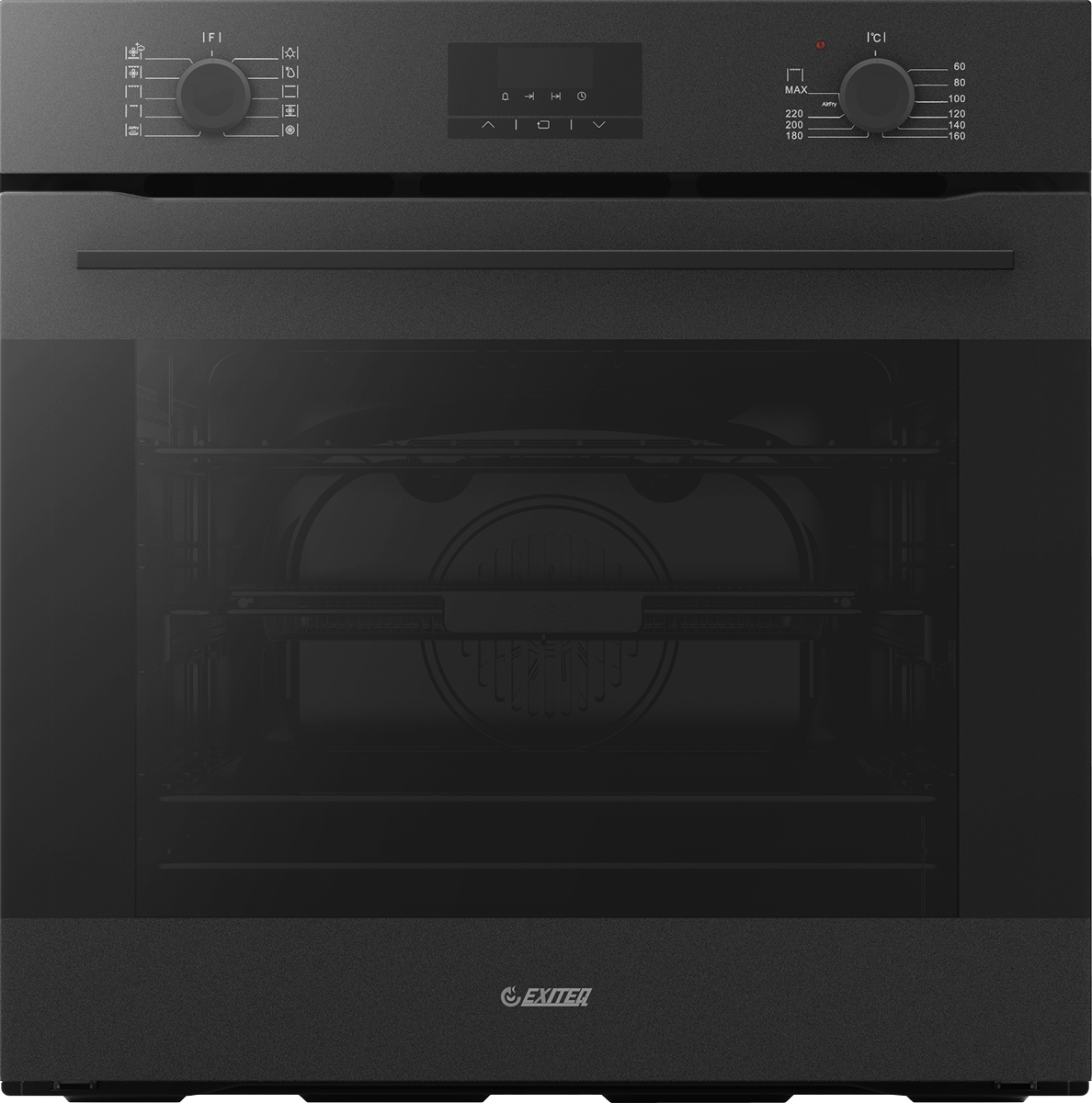 9283400 Электрический духовой шкаф EXITEQ EXO-112 черный STDN-0050436