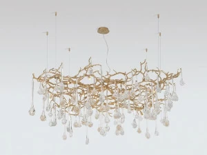 Serip Подвесной светильник из бронзы ручной работы Coral Ct3394/20