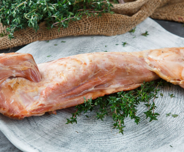 3948 Полутушка кролика копченая Вкусляндия  - Вид №1