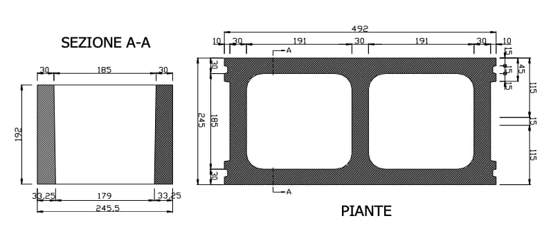 Противопожарная блокировка Gallotta противопожарные блоки ARCH-00079904 - Вид №1